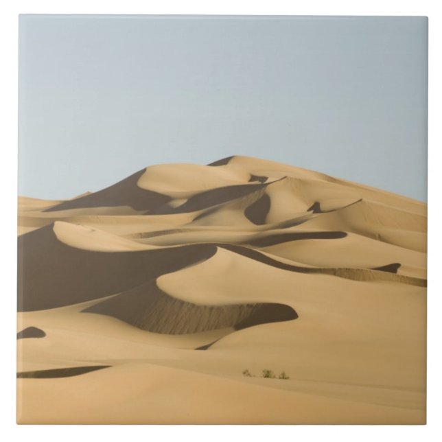 Erg Awbari, Sahara Wüste, Fezzan, Libyen. 4 Fliese (Vorderseite)