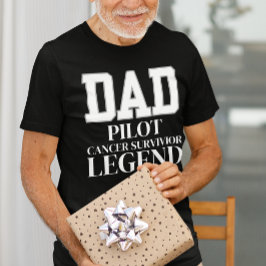 Ergänzende Hilfe für den Krebsförderer des Piloten T-Shirt