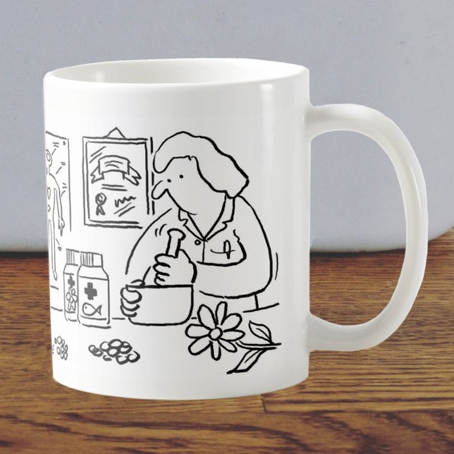 Ergänzender Medicine Chemist Cartoon Kaffeetasse (Von Creator hochgeladen)