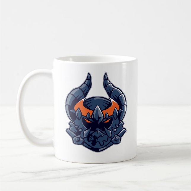 Ergebene Krieger Kaffeetasse (Links)