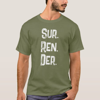 Ergebenheits-Vertrauen-in-den-Herrn-QR-Code-Glaube T-Shirt