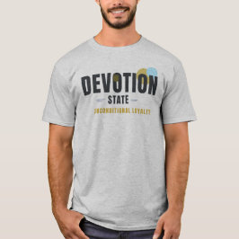ERGEBENHEITSZUSTAND – Hundeliebhaber geometrische T-Shirt