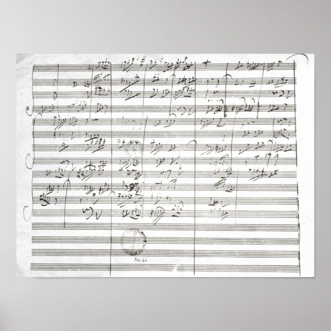 Ergebnis für die 3. Bewegung der 5. Symphonie Poster (Vorne)