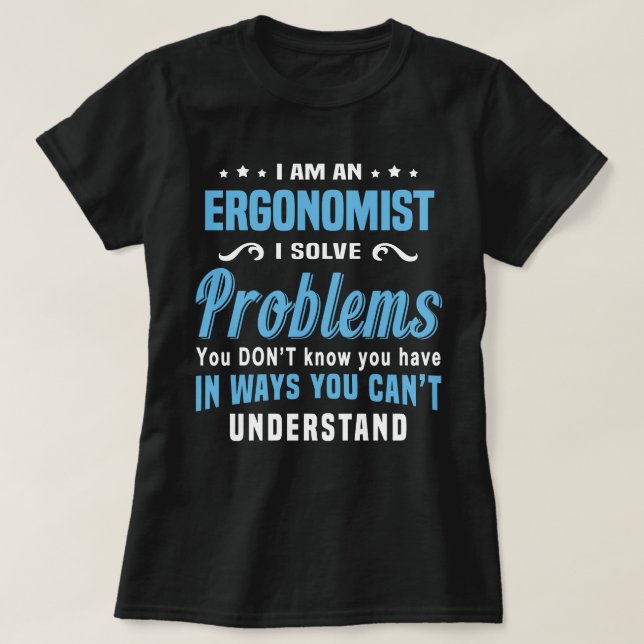 Ergonomin T-Shirt (Design vorne)