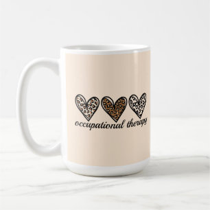 Ergotherapie Gepard-Druck Herz Kaffeetasse