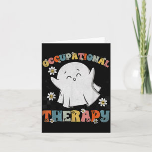 Ergotherapie Halloween Retro-Geist Ergotherapie Ha Karte