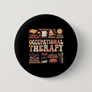 Ergotherapie Herbst Ot Retro Erntedankfest Button