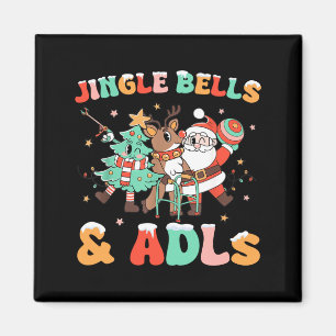 Ergotherapie Weihnachts Rentier Santa Adls Neu Magnet