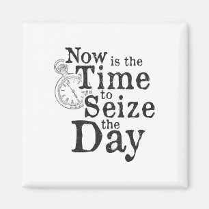 Ergreife Den Tag Ck Zur Schule Motivationszitat Magnet