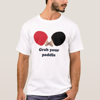 Ergreifen Sie Ihr Paddel-Klingeln Pong T-Shirt
