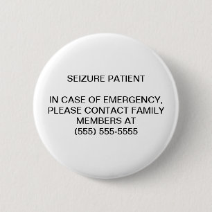 ERGREIFUNGS-PATIENT - NOTmitteilungs-KNÖPFE Button