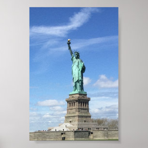 Erhabene Freiheitsstatue Poster