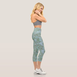 Erhabene Squiggles Capri Leggings