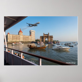 Erhabenes Mumbai: Gateway of India & Taj Palace Poster