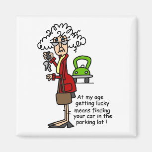 Erhalten des glücklichen Spaßes Magnet