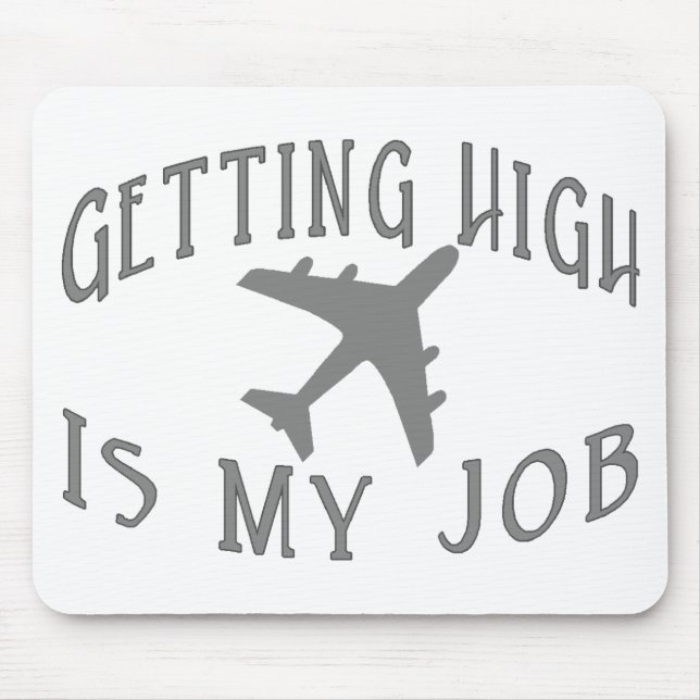 Erhalten des hohen Fluglinien-Piloten Mousepad (Vorne)