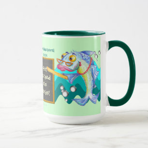 Erhalten Sie auf Büchern gehakt! Tasse