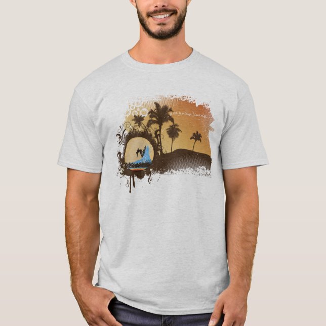 Erhalten Sie beschäftigtes Leben T-Shirt (Vorderseite)