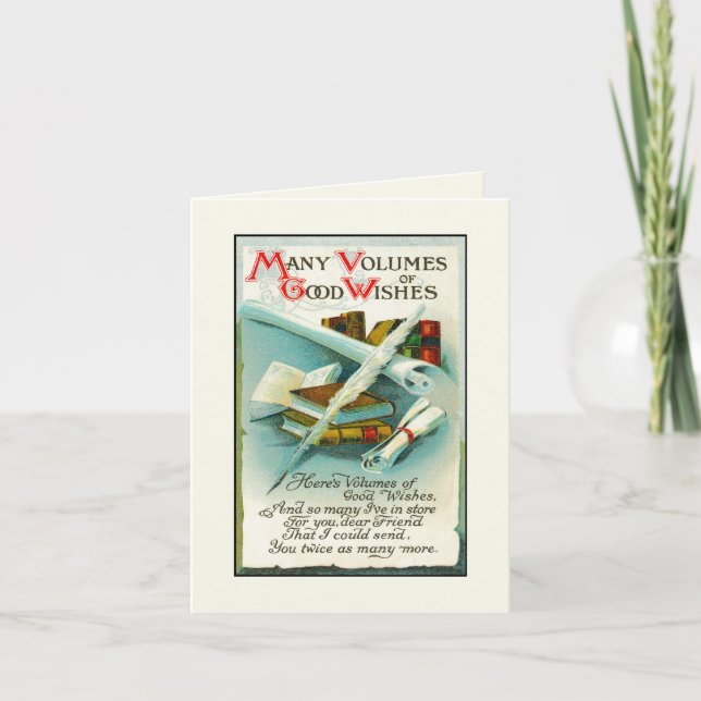 Erhalten Sie Brunnen bald für eifrige Leser - Karte (Vorderseite)