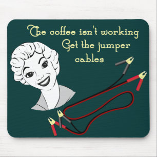 Erhalten Sie die Pullover-Kabel Mousepad