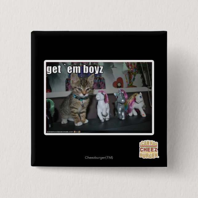 Erhalten Sie EM boyz Button (Vorderseite)
