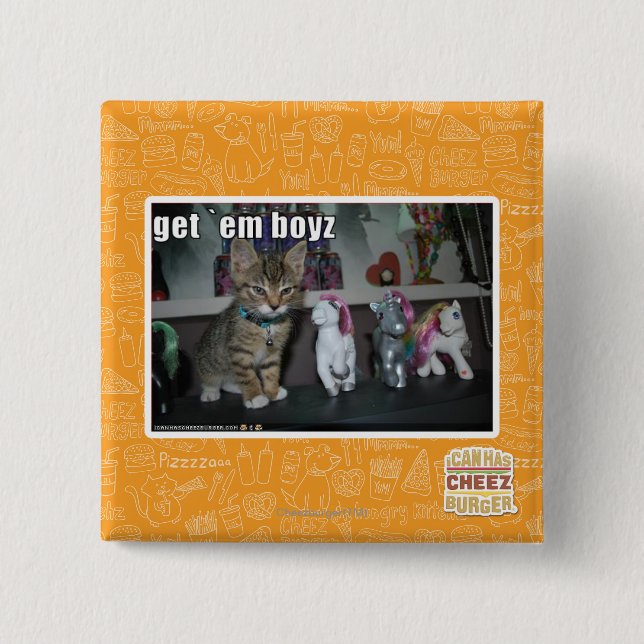 Erhalten Sie EM boyz Button (Vorderseite)