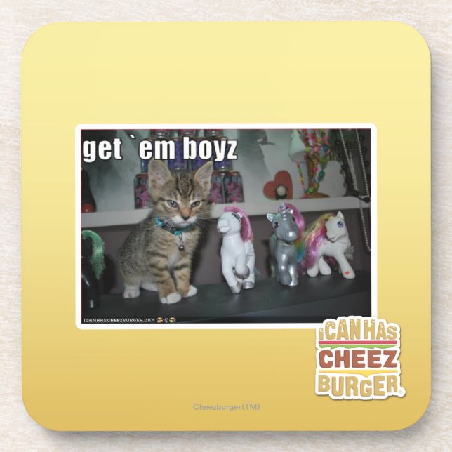 Erhalten Sie EM boyz Getränkeuntersetzer (Vorderseite)