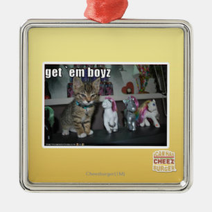 Erhalten Sie EM boyz Silbernes Ornament