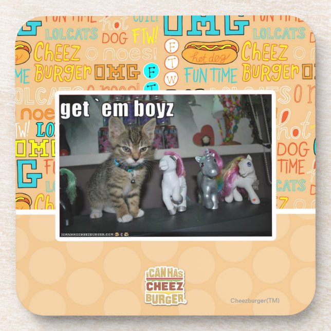 Erhalten Sie EM boyz Untersetzer (Vorderseite)