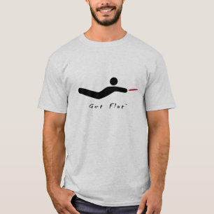 Erhalten Sie flach T-Shirt