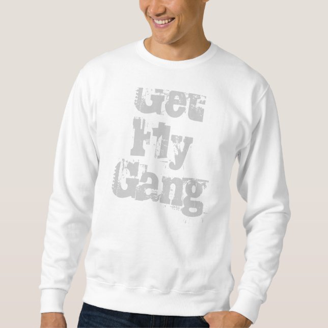 Erhalten Sie Fliegen-Gruppe Sweatshirt (Vorderseite)