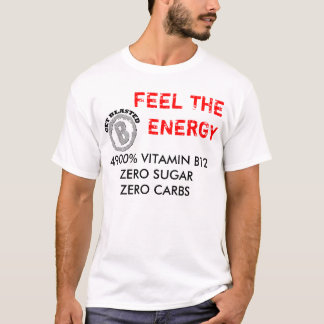 Erhalten Sie gesprengtes Logo, 4900% VITAMIN T-Shirt