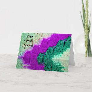 Erhalten Sie gut bald Karte