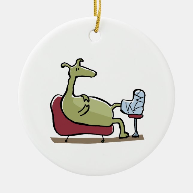 erhalten Sie gut Keramik Ornament (Vorne)