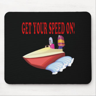 Erhalten Sie Ihre Geschwindigkeit an Mousepad