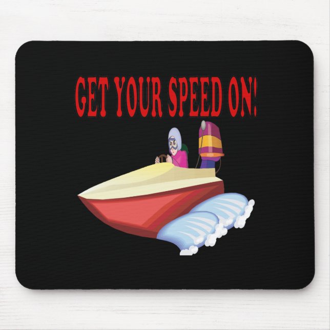 Erhalten Sie Ihre Geschwindigkeit an Mousepad (Vorne)