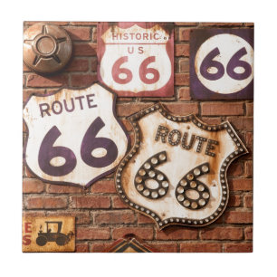 Erhalten Sie Ihre Tritte auf Weg 66 Fliese