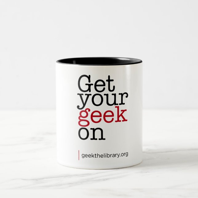 Erhalten Sie Ihren Aussenseiter an Zweifarbige Tasse (Mittel)