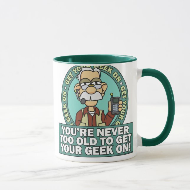 Erhalten Sie Ihren Geek auf Tasse (Rechts)