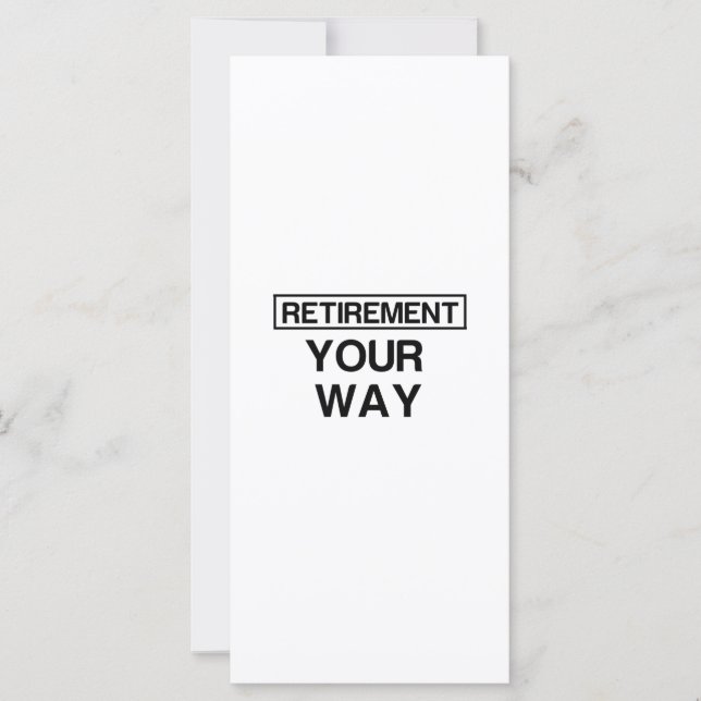 ERHALTEN SIE IHREN WEG (Vorderseite)