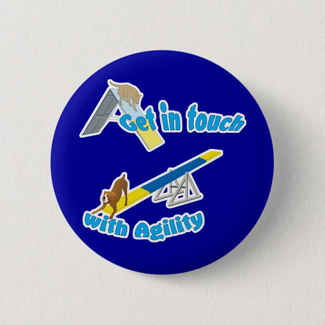 Erhalten Sie InTouch mit Agility Button (Vorderseite)