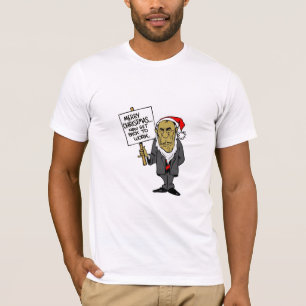 Erhalten Sie jetzt zurück, Weihnachtschef zu T-Shirt