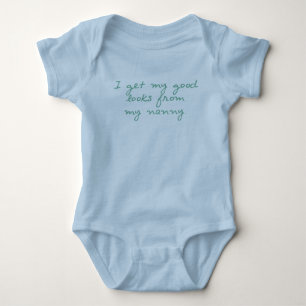 Erhalten Sie meine Blicke vom Kindermädchen Baby Strampler