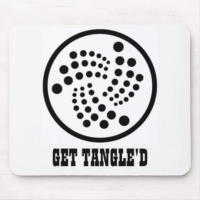 Erhalten Sie Tangle'd Mousepad (Vorne)