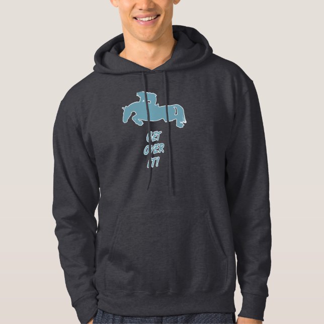 Erhalten Sie über es Pferd Hoodie (Vorderseite)