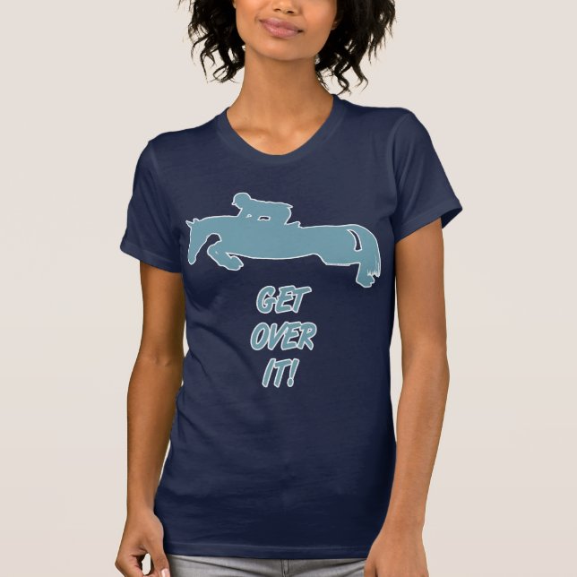 Erhalten Sie über es Pferd T-Shirt (Vorderseite)