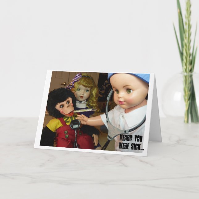 Erhalten Sie wohle bald Karte (Vorderseite)