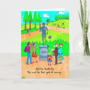 Erhalten Sie wohle Karte für Läufer -