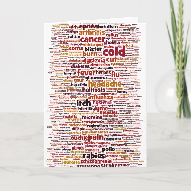 Erhalten Sie wohle Karte-- was auch immer sie ist Karte (Vorderseite)