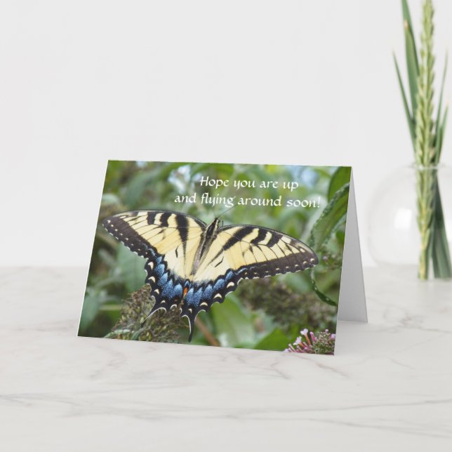 Erhalten Sie wohlen Gruß Karte (Vorderseite)